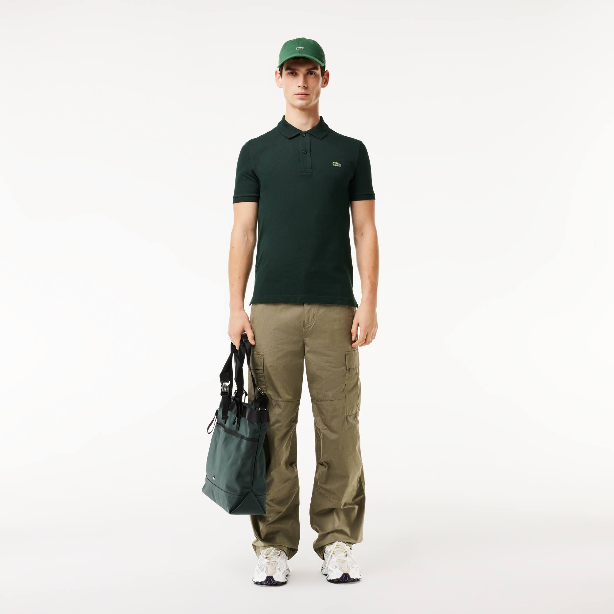 Polo Original L.12.12 slim fit coton petit piqué Manches Courtes - Vert - Lacoste - Homme