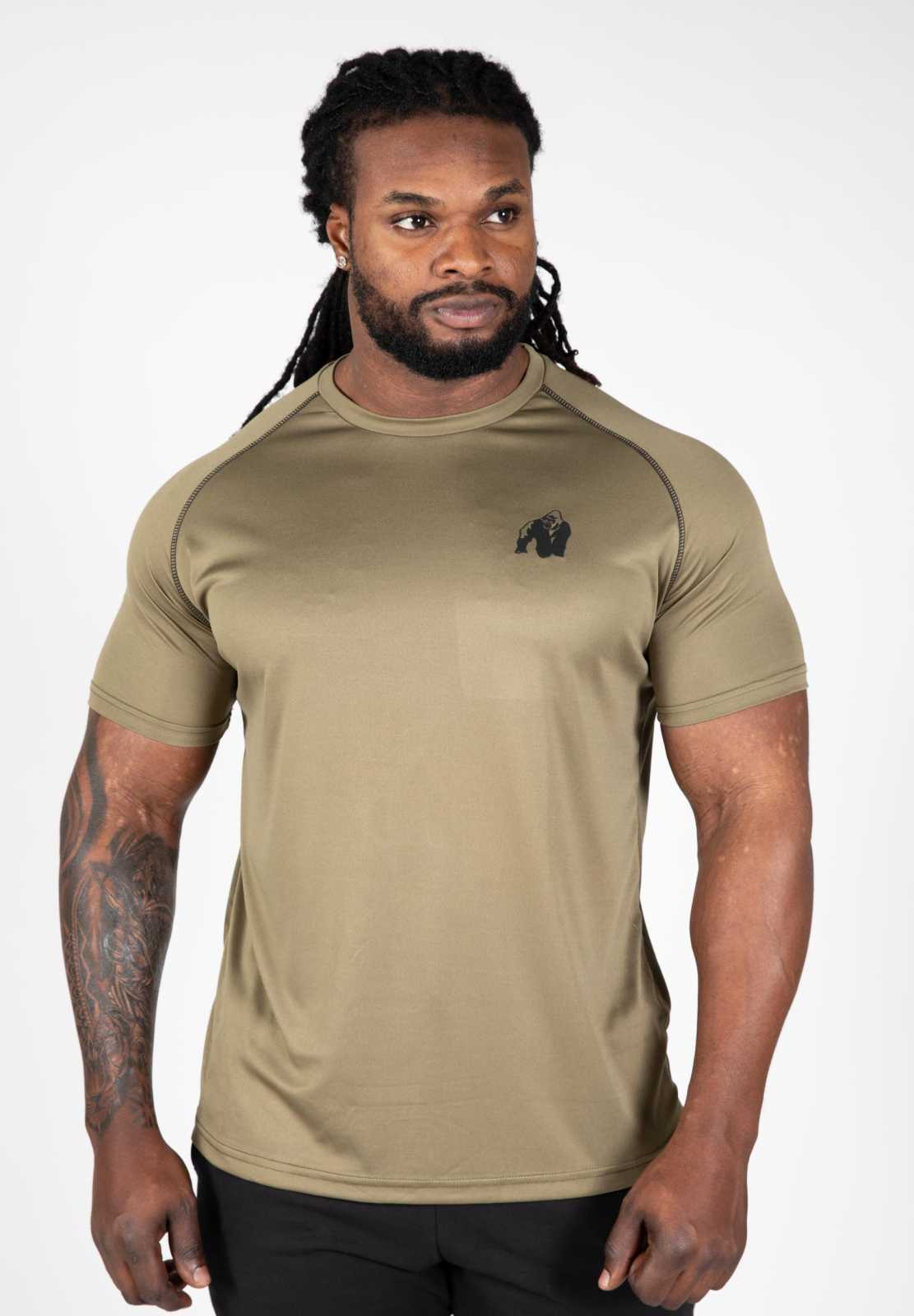 Camiseta de desempenho Gorilla Wear verde