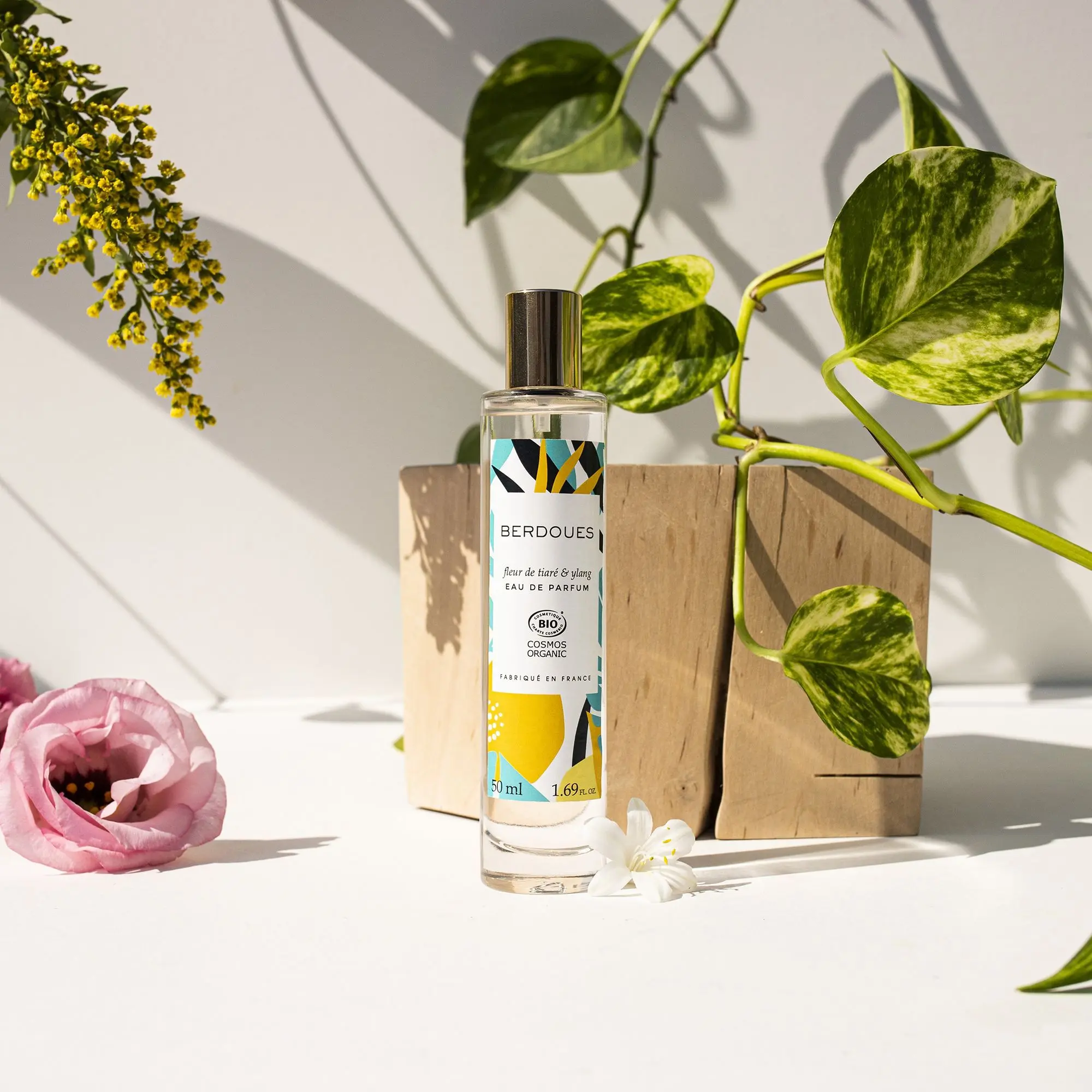 Berdoues - Eau de Parfum BIO Fleur de Tiaré & Ylang Eau de Parfum BIO- Cosmétiques certifiés bio