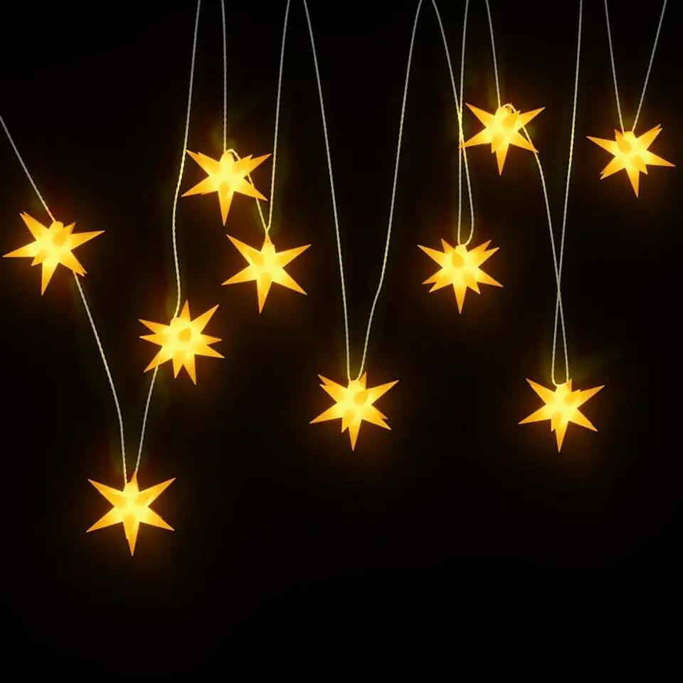 vidaXL - Kerstverlichting - Geel