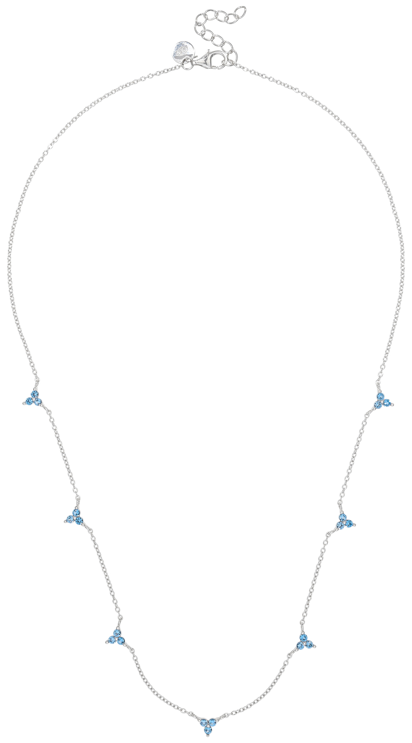 Kette - Blue Triangles