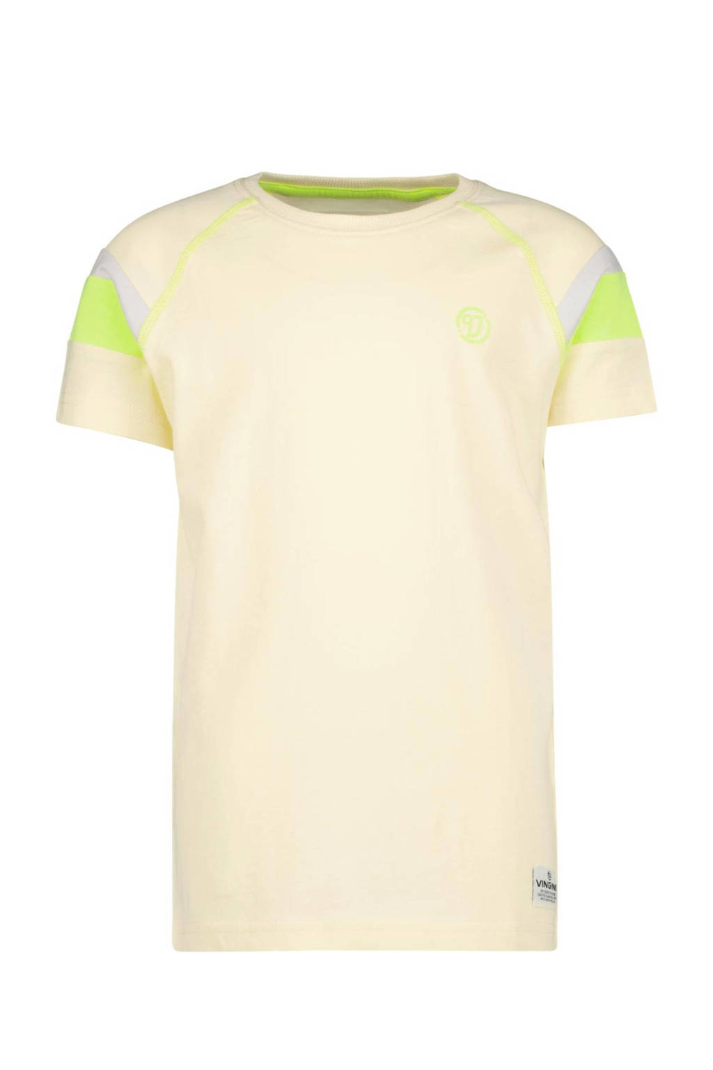 Vingino T-shirt JACE lichtgeel/groen