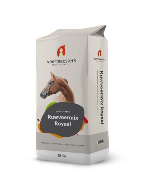 Voermeesters Ruwvoermix  Royaal - Paardenvoer - 15 kg