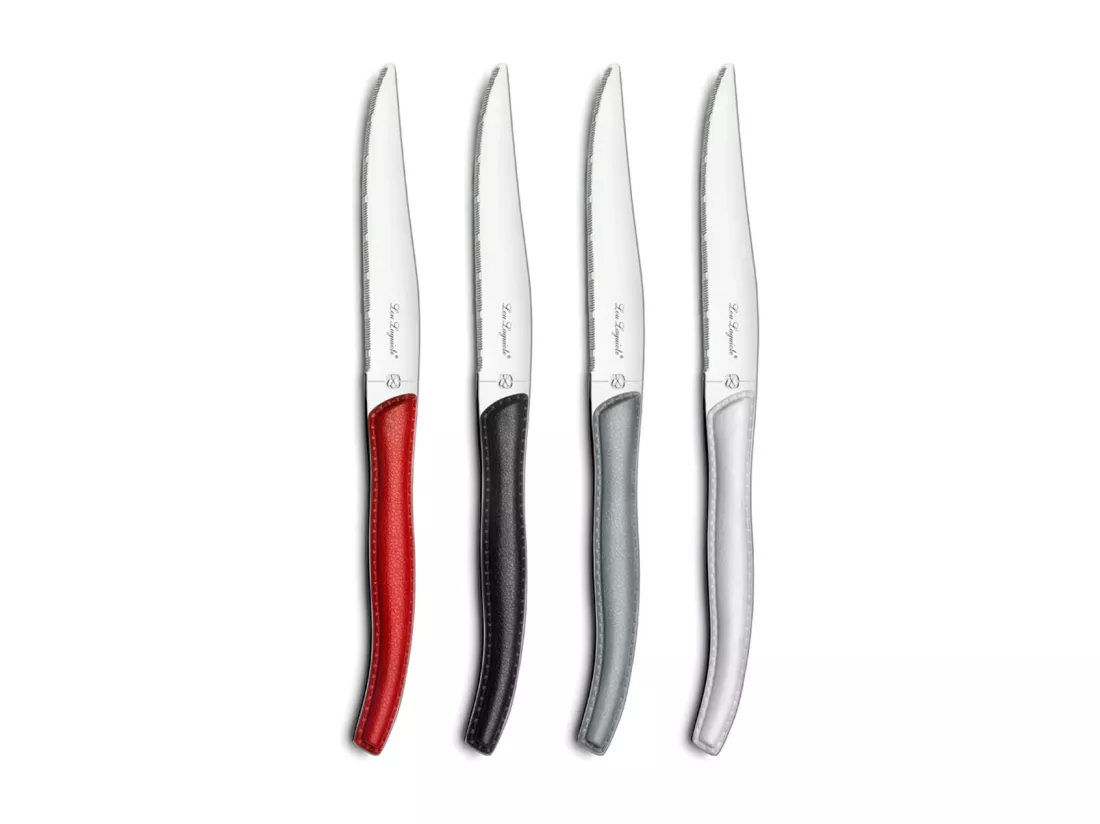 Sky - Coffret 6 couteaux steak Noir