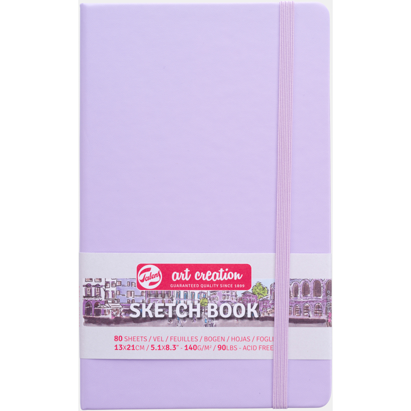Talens Skizzenbuch Art Creation, 130 x 210 mm, blanco, pastellviolett