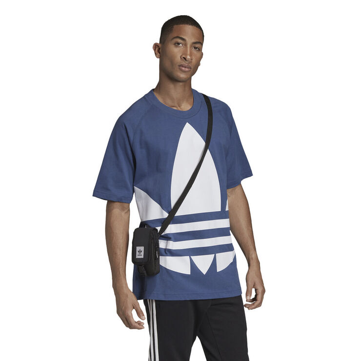 adidas Big Trefoil Boxy T-shirt Blå