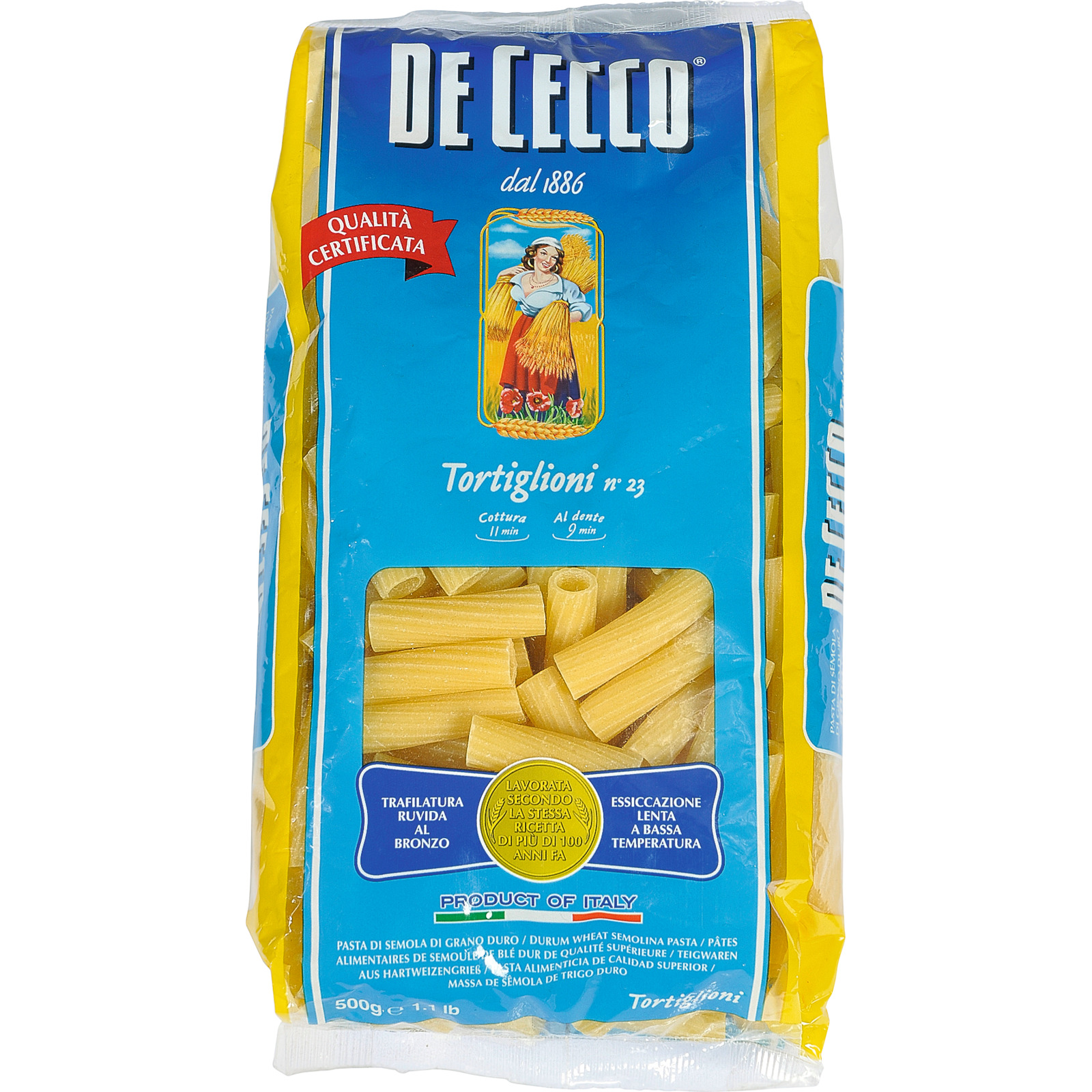 De Cecco Tortiglioni 23 500g