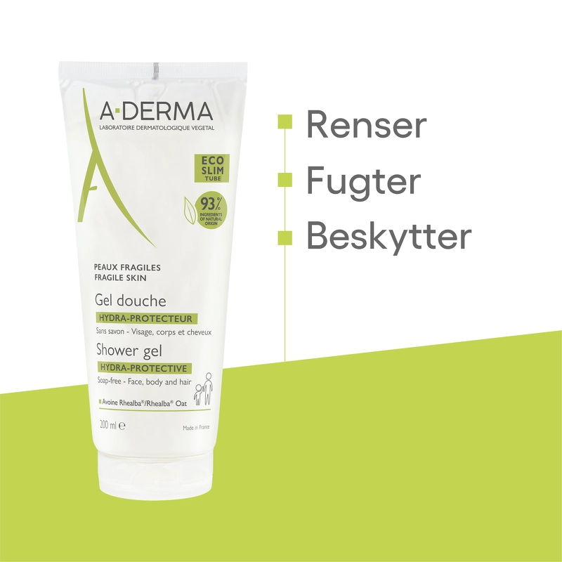 A-DERMA Hydra-Protective Shower Gel 200 ml