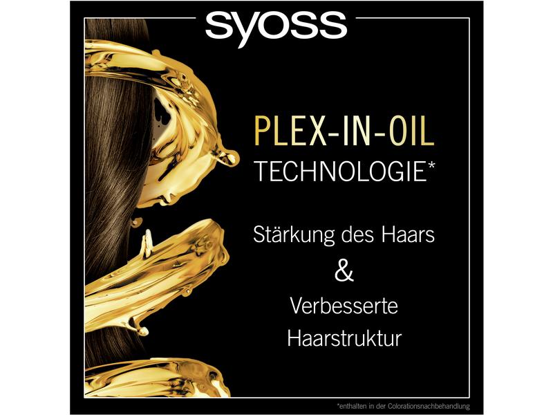 Syoss oleo intense Haarcoloration Oleo Intense 6-54 Kühles Dauerhafte Haarfarbe mit pflegenden Ölen