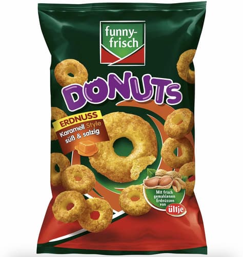 Funny-frisch Donuts Erdnuss Karamell Style süß & salzig