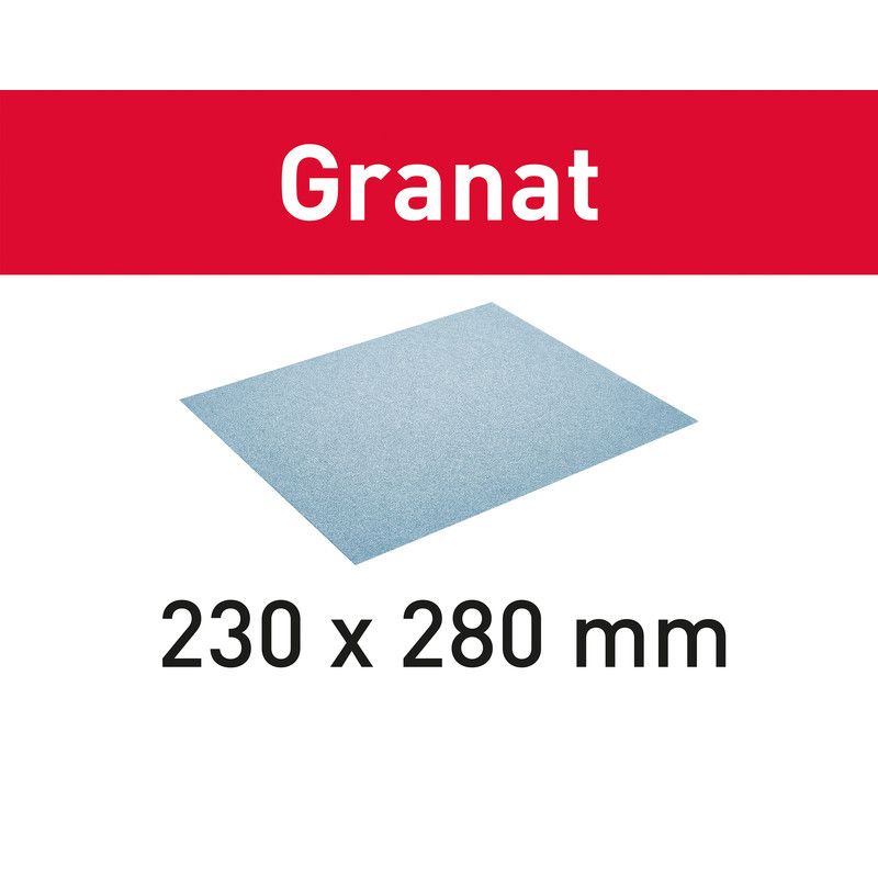 Festool Granat schuurpapier 230x280mm 220 Grit