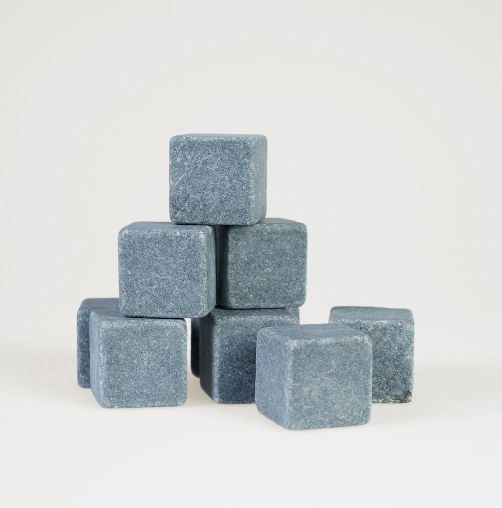 Isbiter grå - 7,8x7,8x2,9 cm