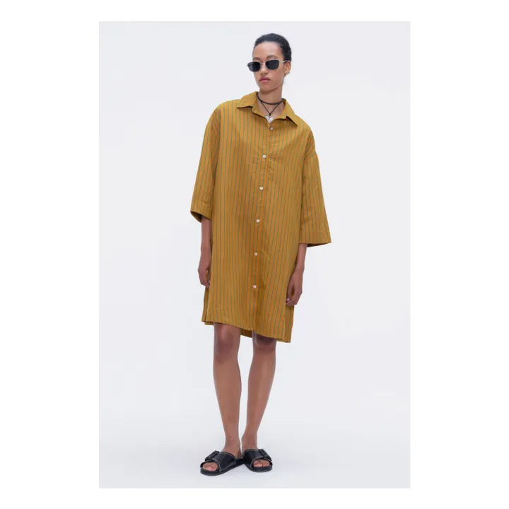 Our Sister Robe Flying Table Rayures | Ocre