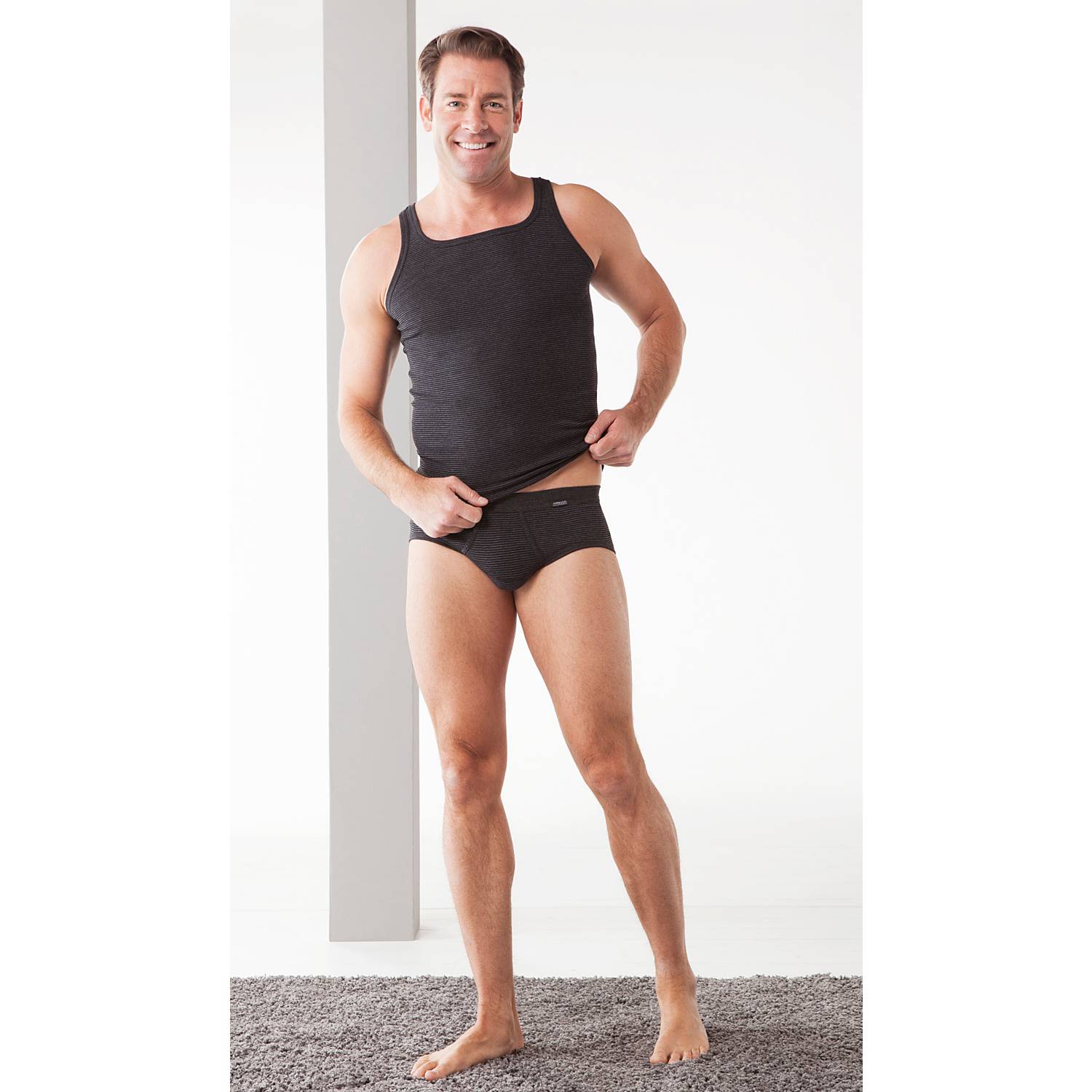 Ammann Feinripp Herren-Unterhemd