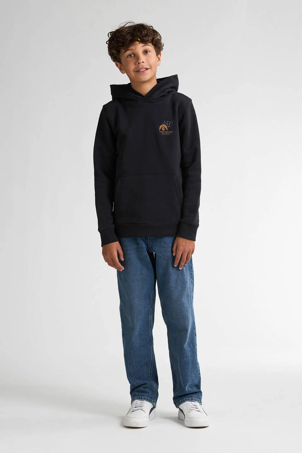 Petrol Industries hoodie zwart