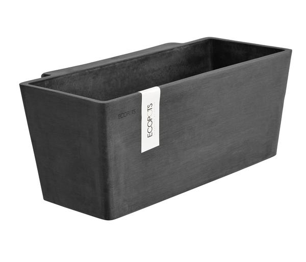 Ecopots Kunststoff-Kasten Manhattan Wall mit