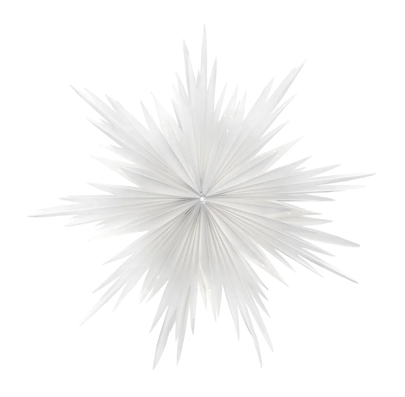 Adventsstjerne Snøfnugg Ø30 cm