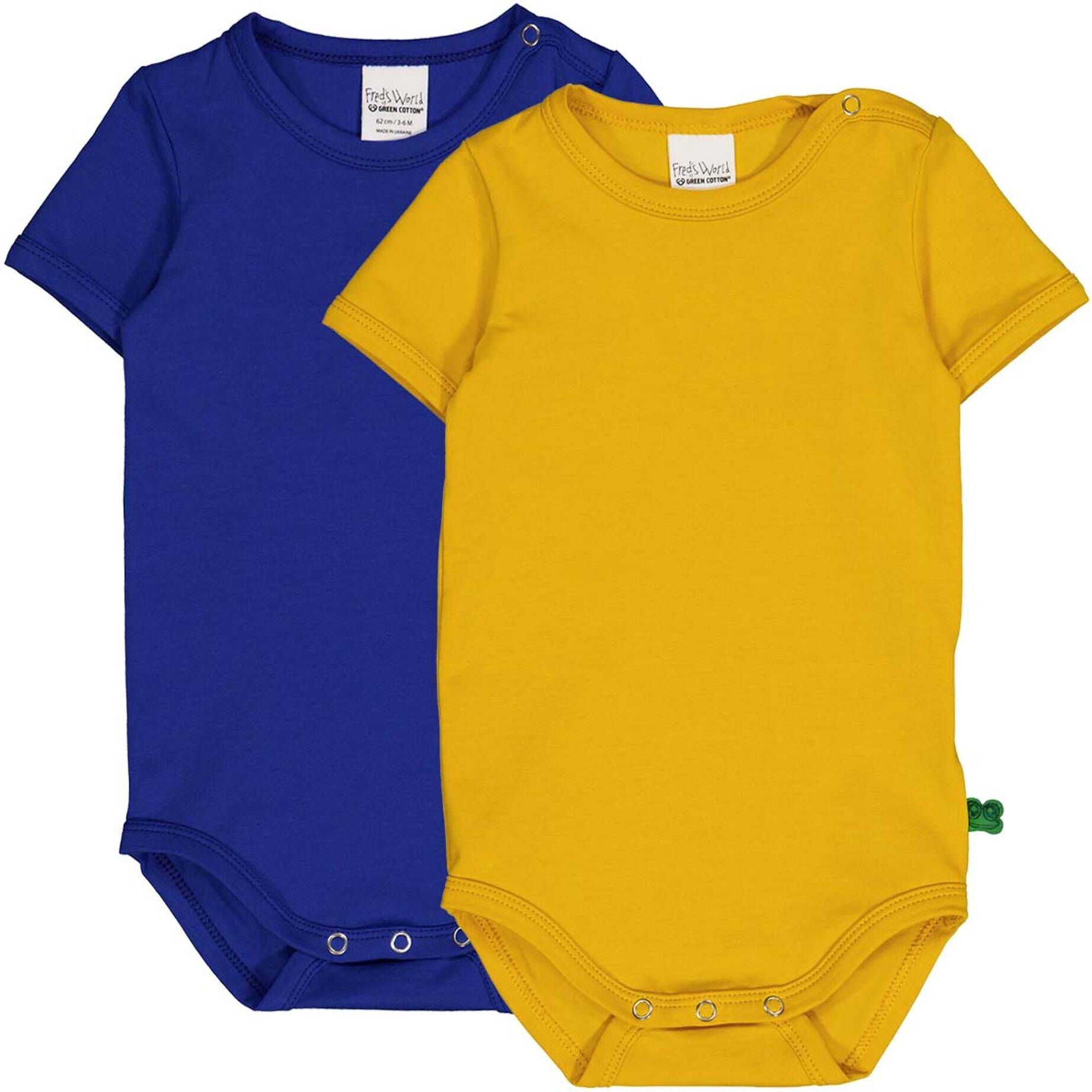 Fred's World by Green Cotton| Kinder Kurzarmbody 2er-Pack