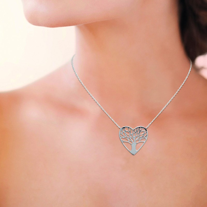 Collier Femme - Argent 925 - Longueur : 45 cm