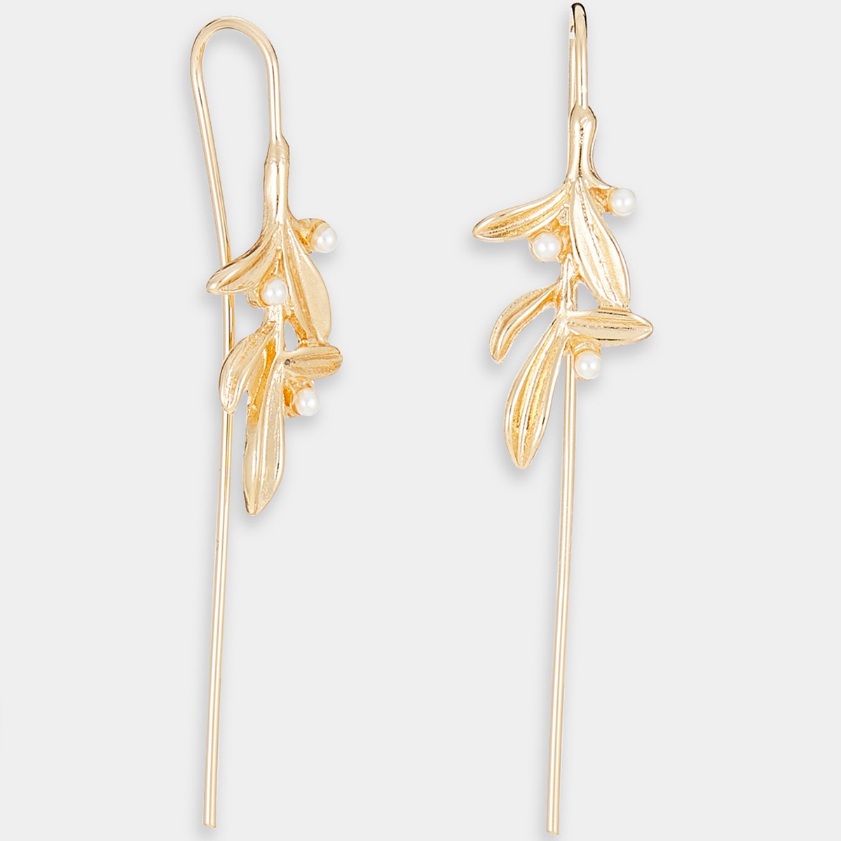 Boucles d'oreilles - Alliage - Doré