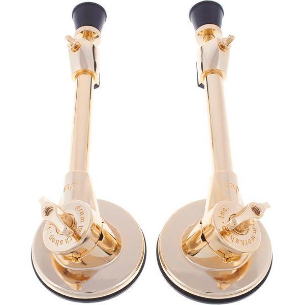 DW Bass Drum Legs Pair Gold