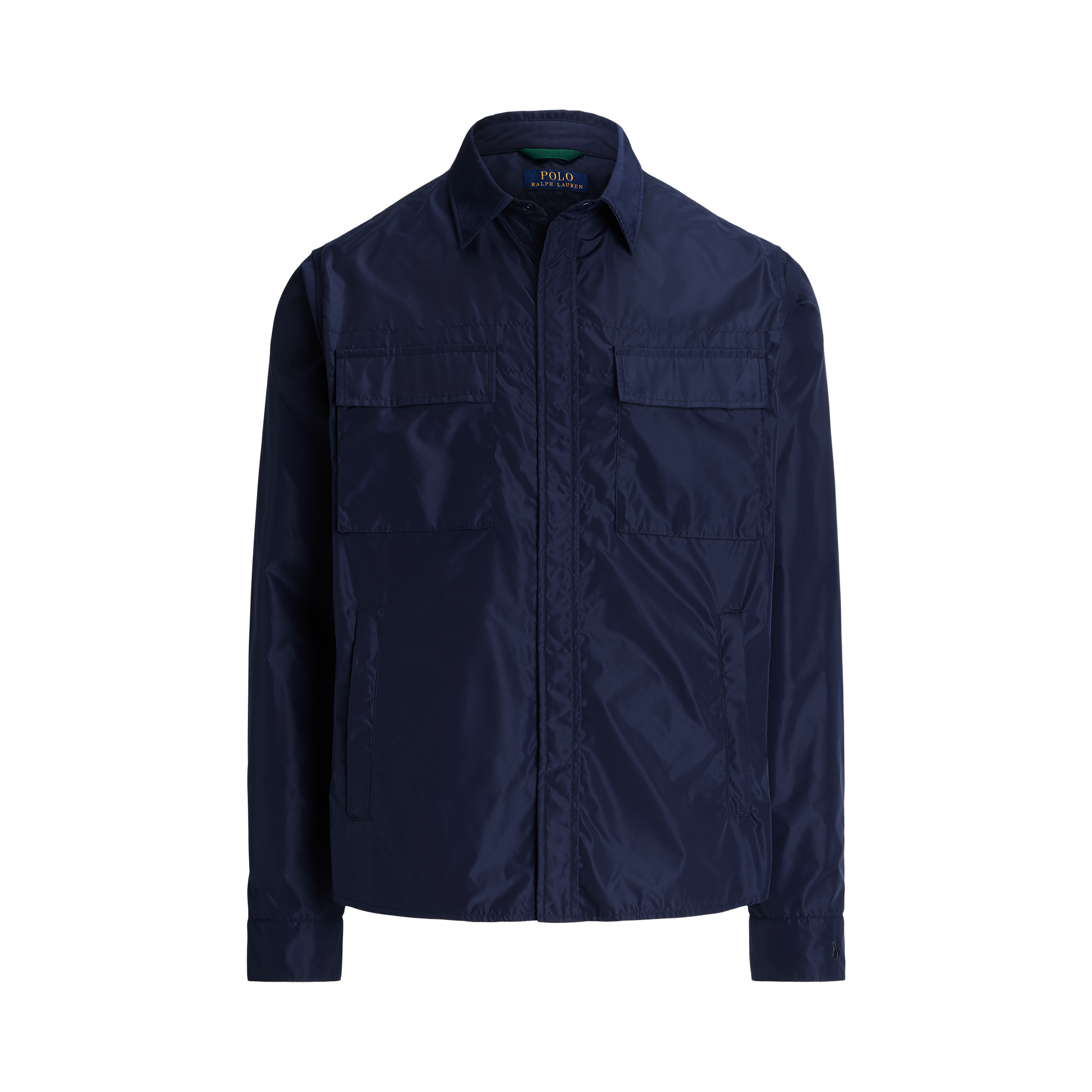 Surchemise droite col classique | Bleu