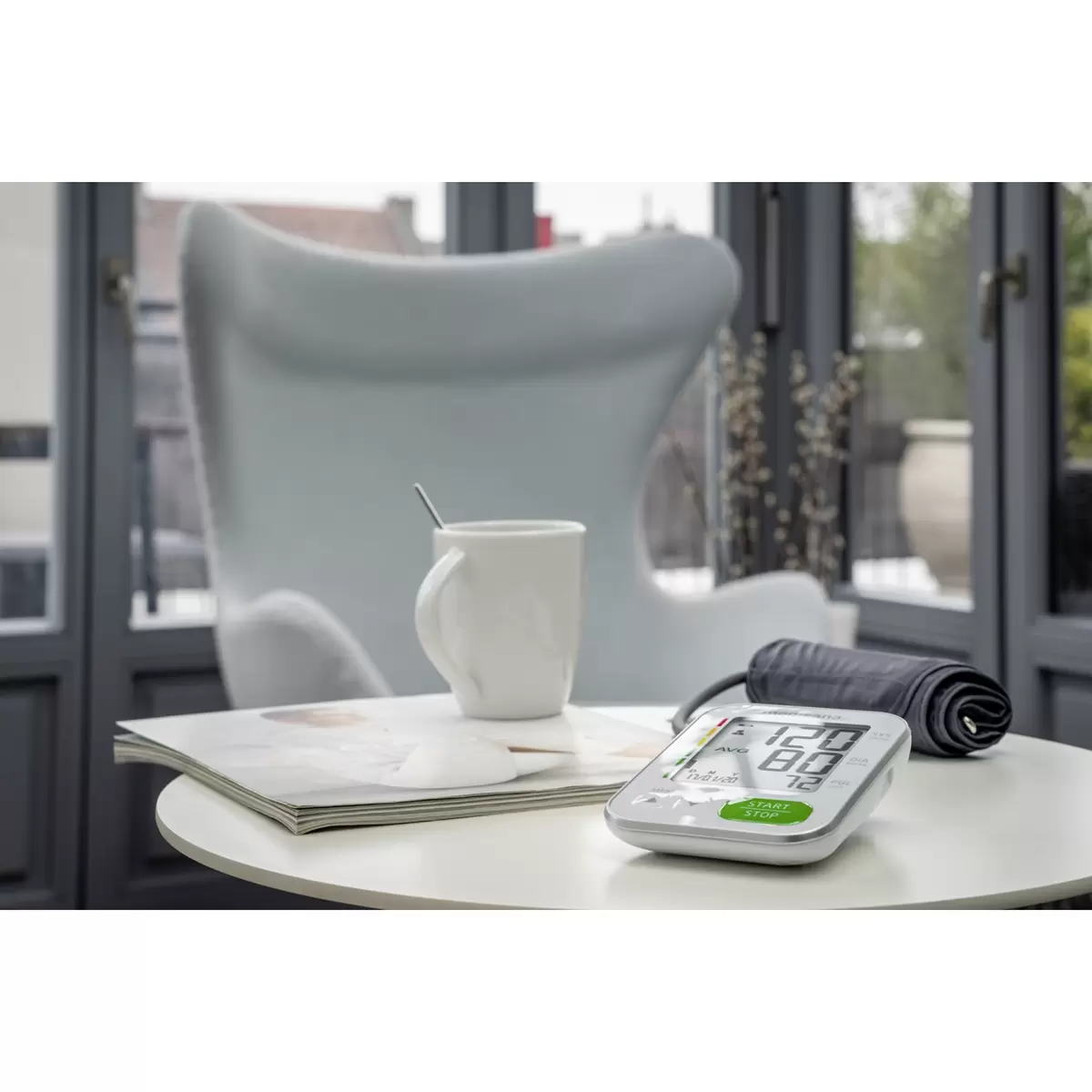 Blutdruckmessgerät Oberarm BU565W weiss