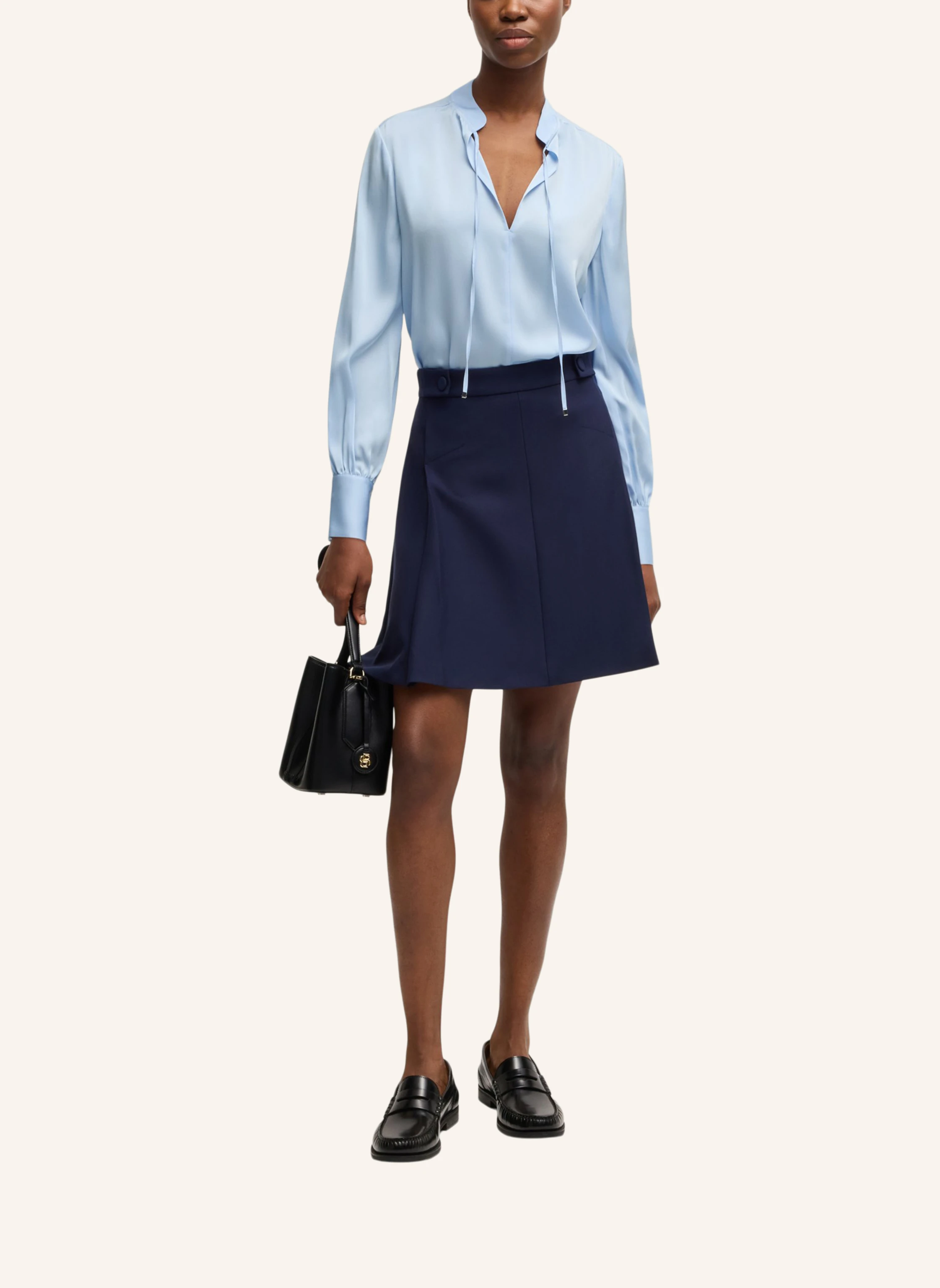 BOSS Business Bluse BARABI Relaxed Fit