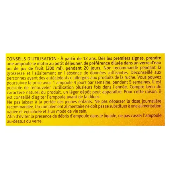 Arkopharma Arkoroyal Immunity Strong First Signs Orgânico 20 ampolas