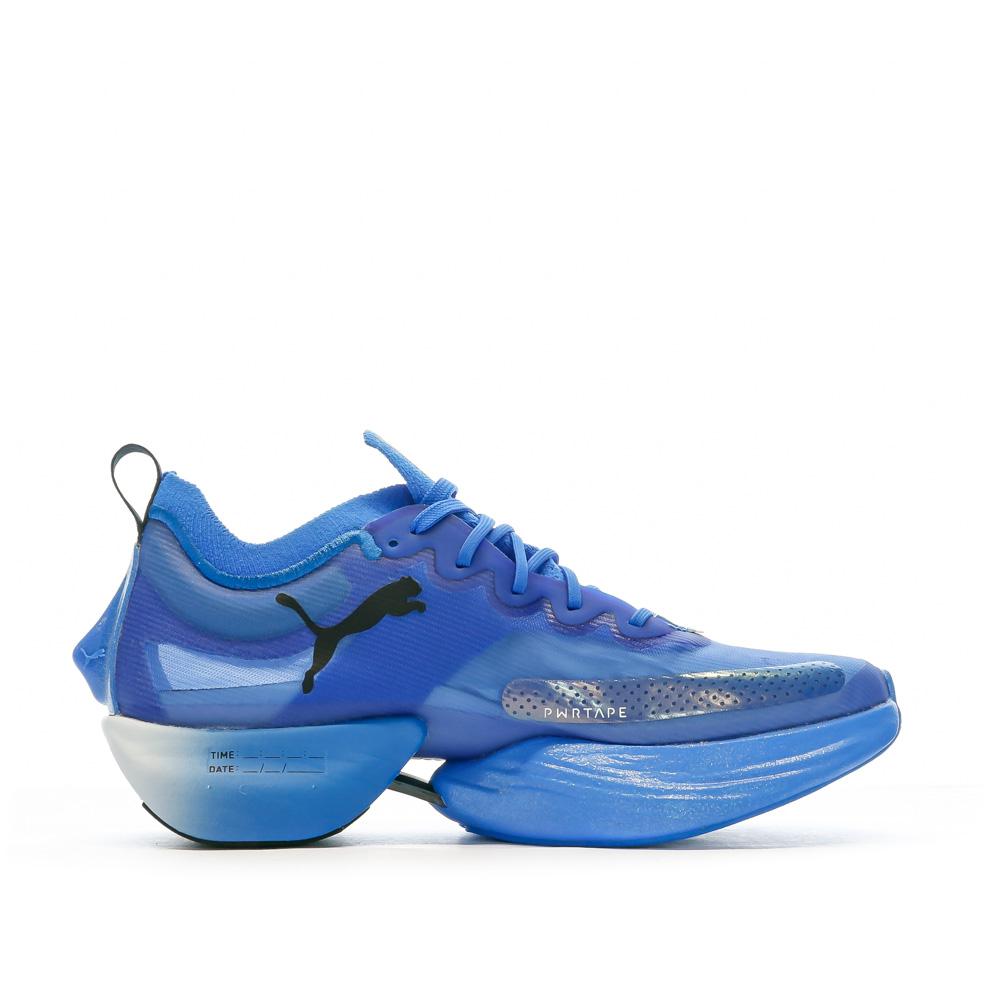 Puma Chaussures de Running Bleu/Rouge Femme Puma Nitro Elite