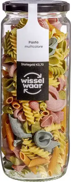 Pasta multicolore
