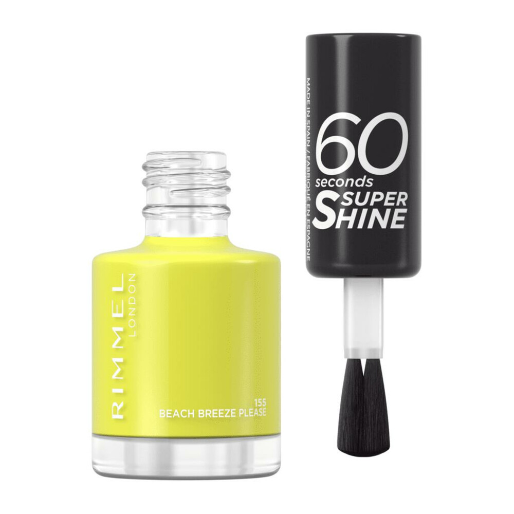 Rimmel London 60 Seconds SuperShine Nagellak 155 Beach Breeze Please8 ml