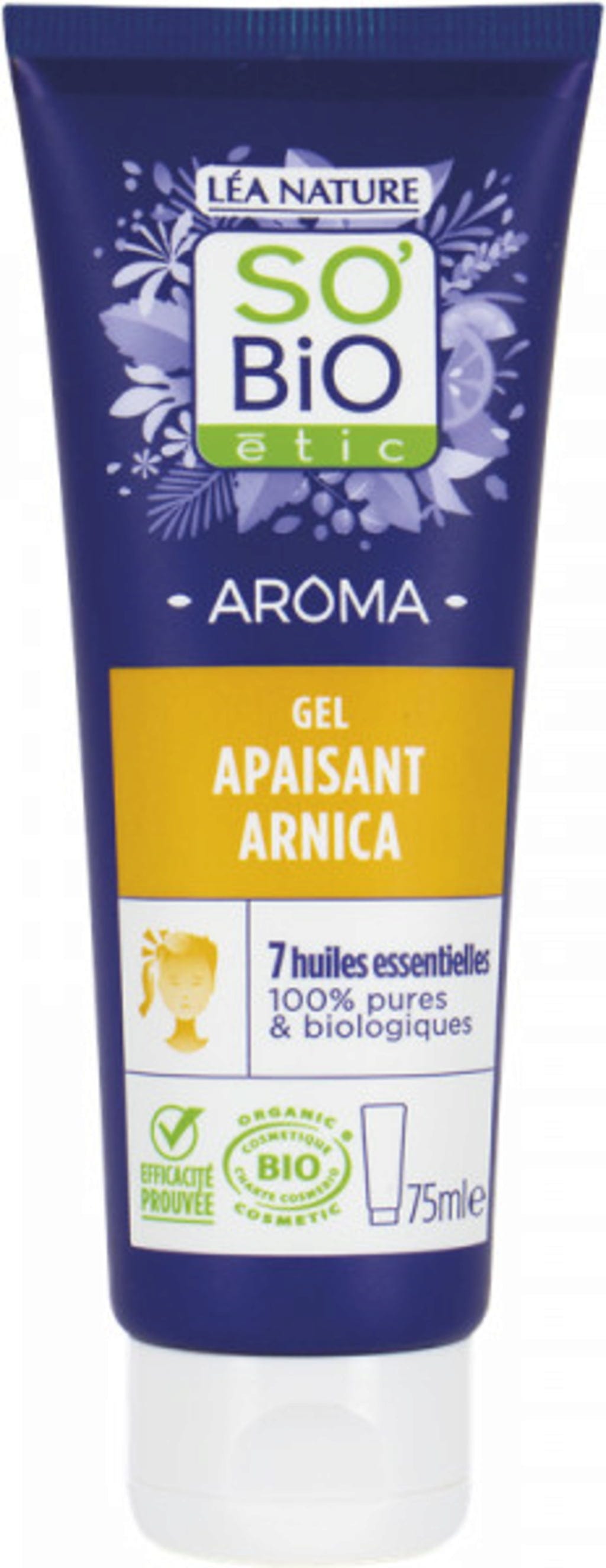 LÉA NATURE SO BiO étic  Aroma Beruhigendes Arnika-Gel, 75 ml