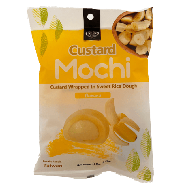 Royal Family Custard Mochi Bananensmaak 110g