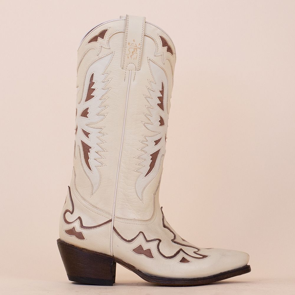 Charley's Girl cowboyboots Pepi beige
