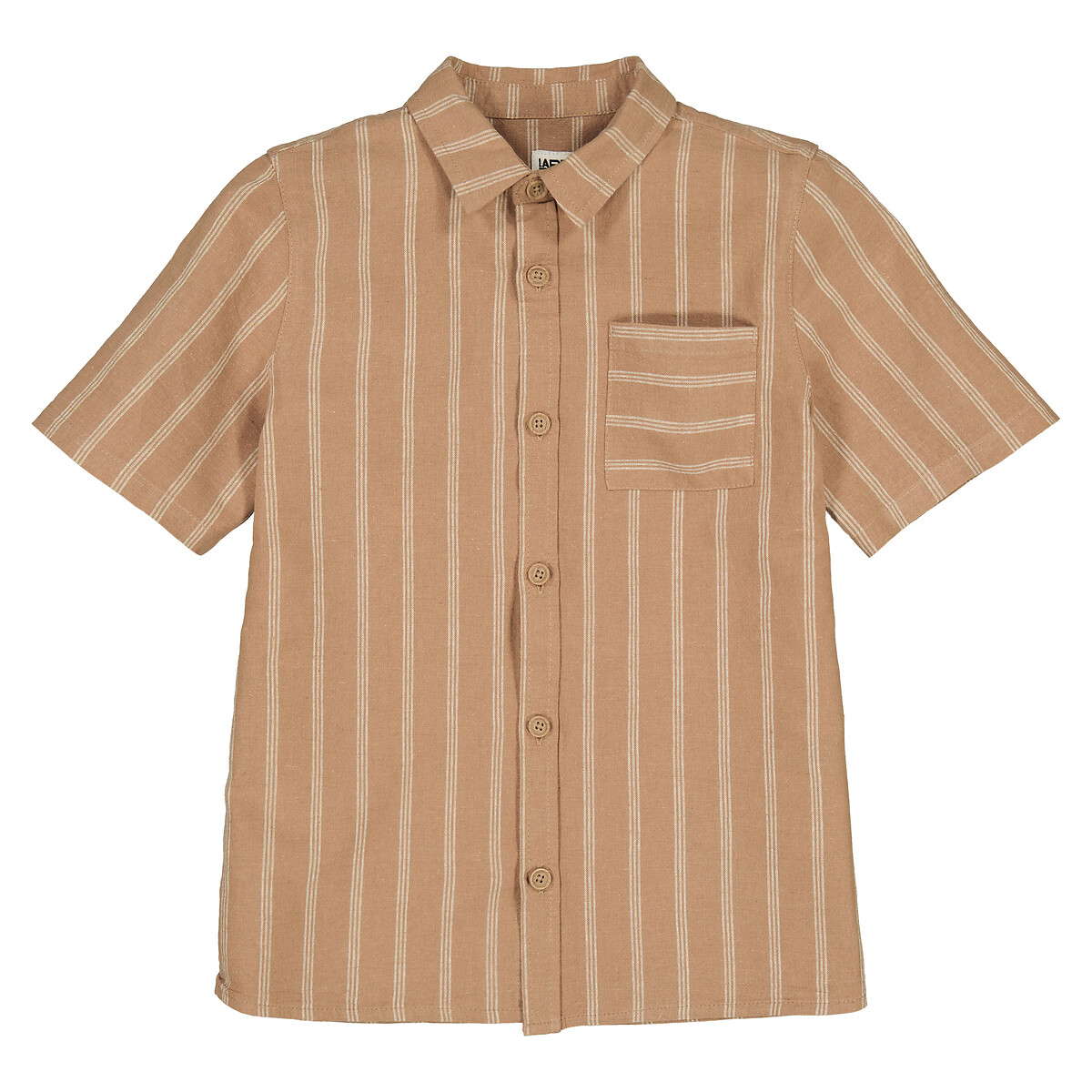 COLEÇÃO LA REDOUTE<br>Camisa listrada de manga curta
