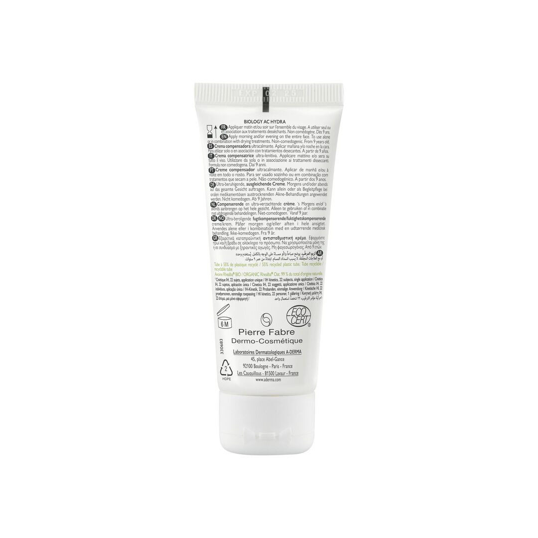 Biology AC Hydra Creme Ultracalmante - 40ml