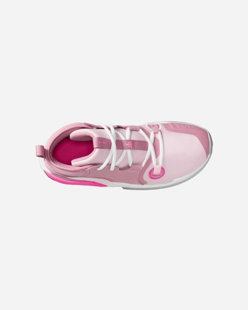 Chaussures de basket Nike Air Zoom Crossover Rose & Blanc pour enfant
