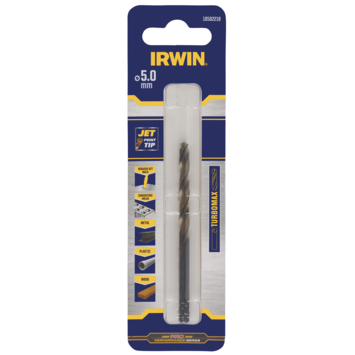 Irwin turbomax metaalboor Ø5 mm
