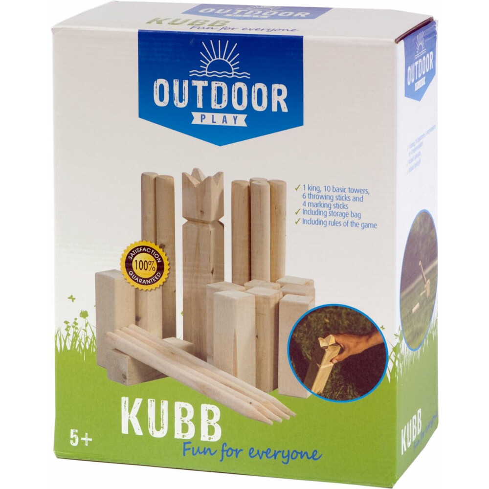 Outdoor Play Kubb Game Official