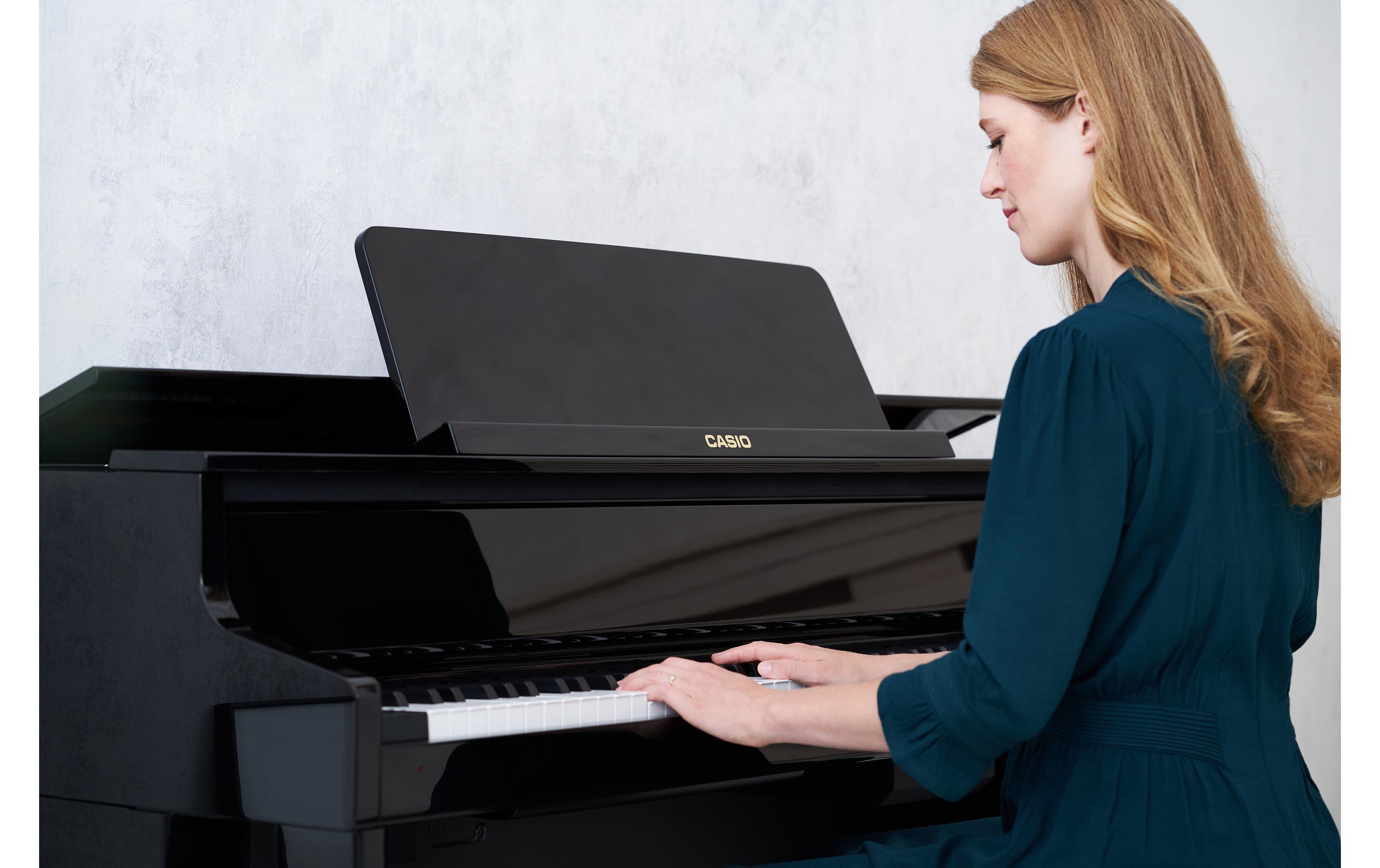 E-Piano CELVIANO Grand Hybrid GP-510BP Schwarz, poliert<br>E-Piano mit gewichtetem Natural-Grand-Hammer-Action-Keyboard mit 88 Tasten