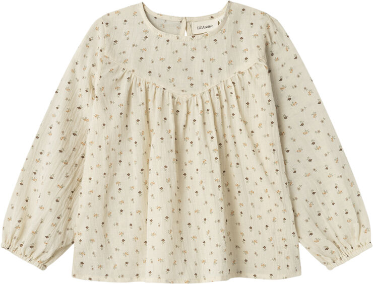 Lil' Atelier NMFNOANNA LS LOOSE SHIRT LIL Birch