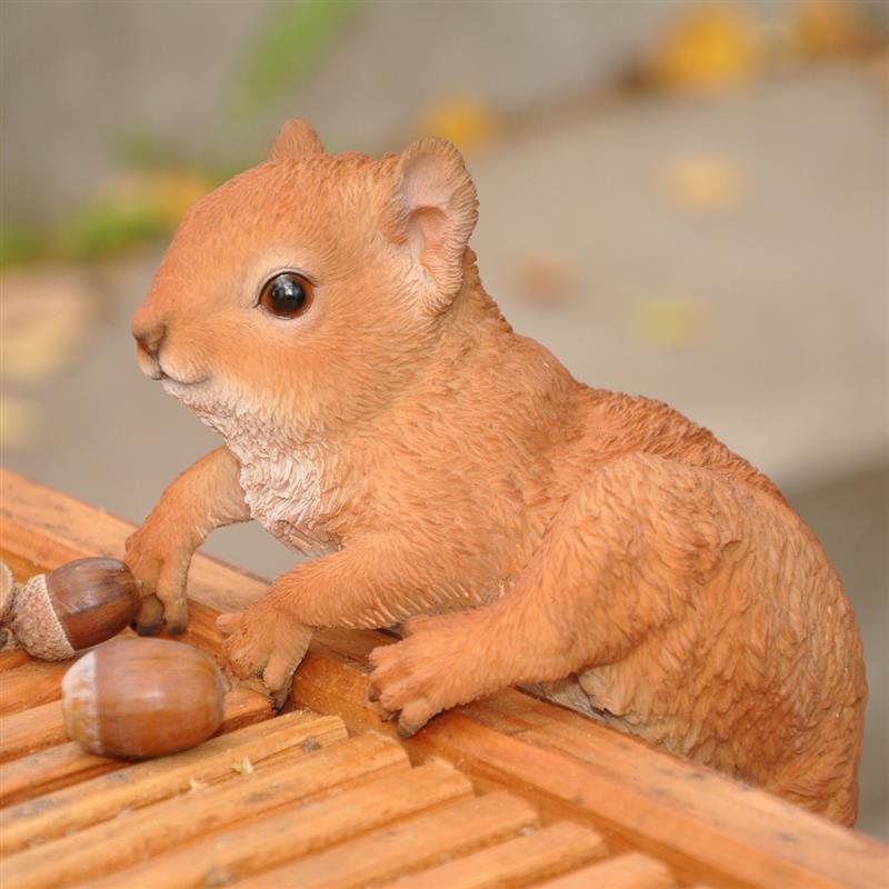 Dazikemo Eichhörnchen Zaunfigur