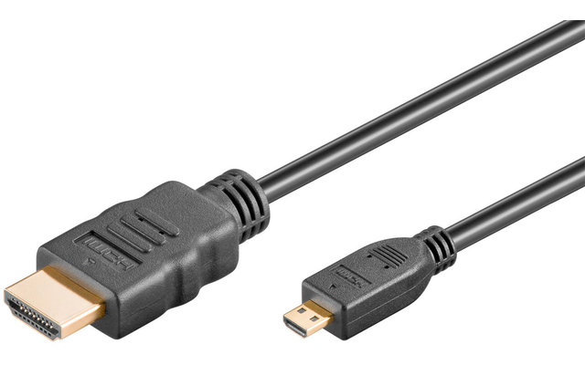 Goobay HDMI/Micro HDMI Kabel mit Ethernet
