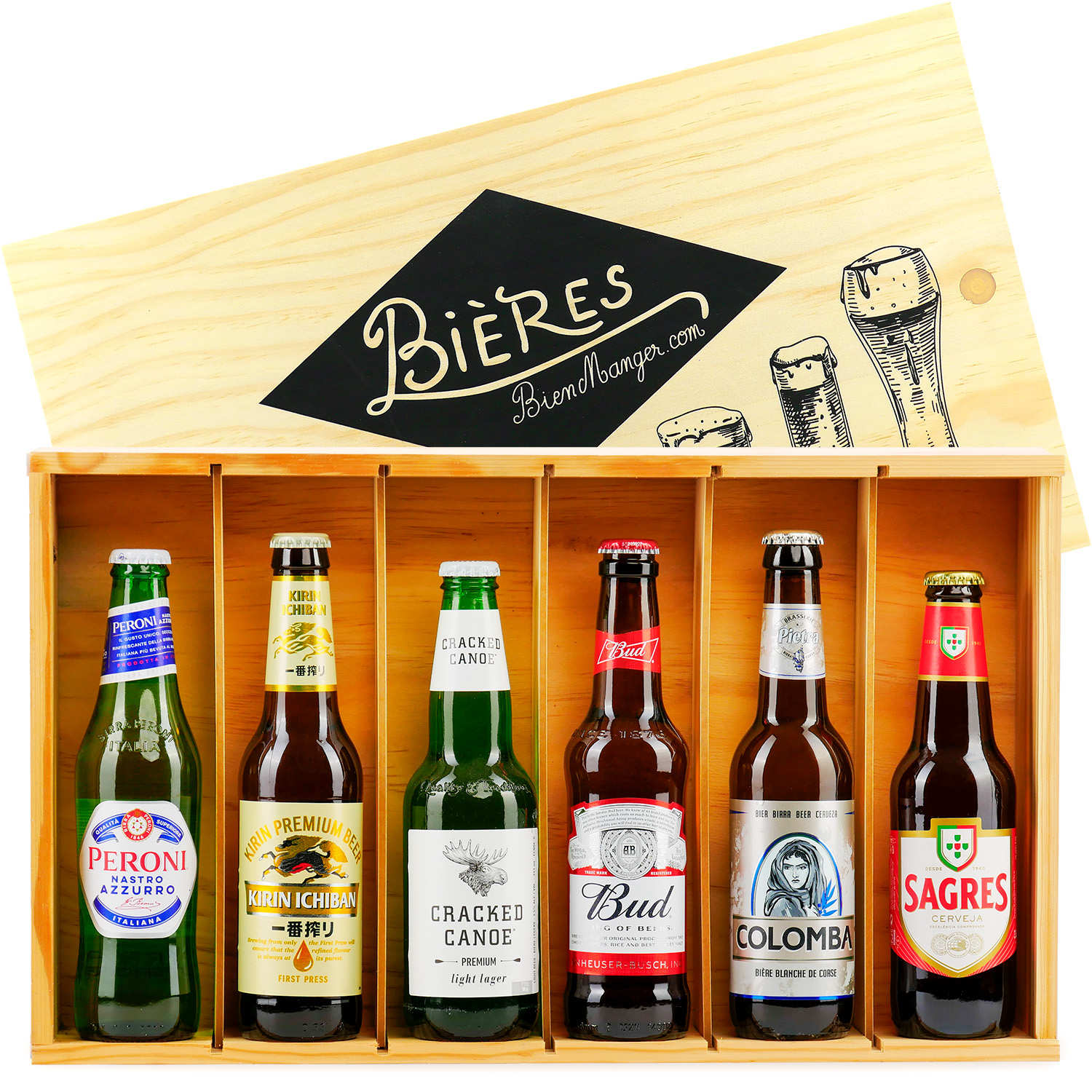 Caisse de 6 bières 