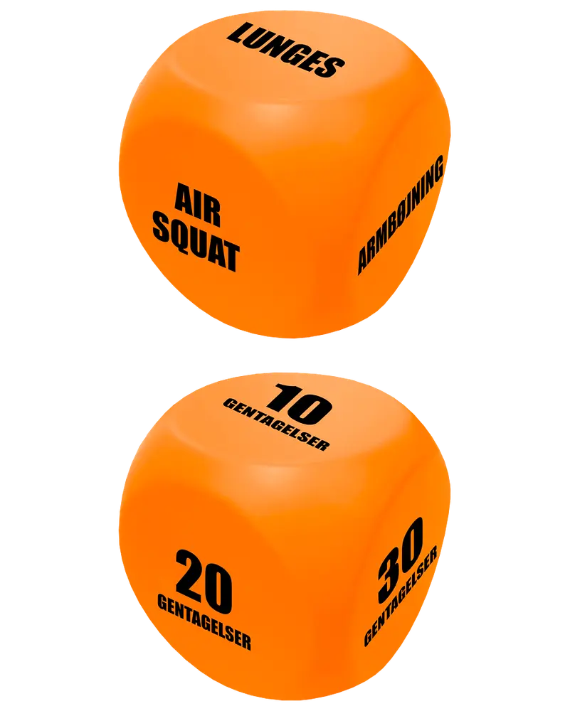 Kilberry Fitnessterninger 2 stk - orange