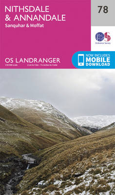 Nithsdale & Annandale, Sanquhar & Moffat - OS Landranger Map 078 (Sheet map, folded)
