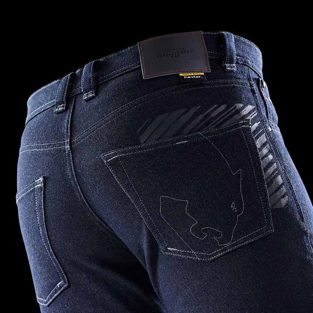 Furygan - Jean Tyron X Kevlar® Slim L32 Bleu foncé