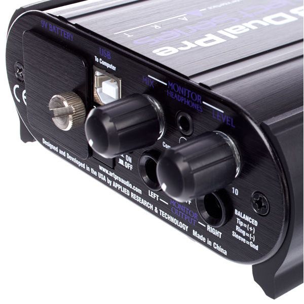 ART Dual Pre USB Mic-Preamp