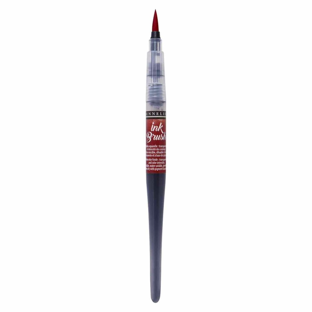 Pinceau à réservoir ink brush 6,5 ml - terre de sienne brûlée